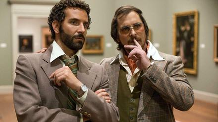 Einer der Topfavoriten: Das Gangster-Komödien-Drama "American Hustle" mit Christian Bale (rechts) und Bradley Cooper