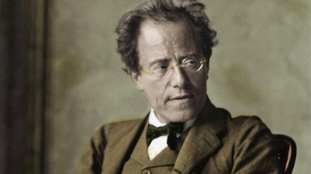 Der Komponist Gustav Mahler, geboren 1860, gestorben 1911.