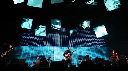 Radiohead beim Coachella Festival 2012.