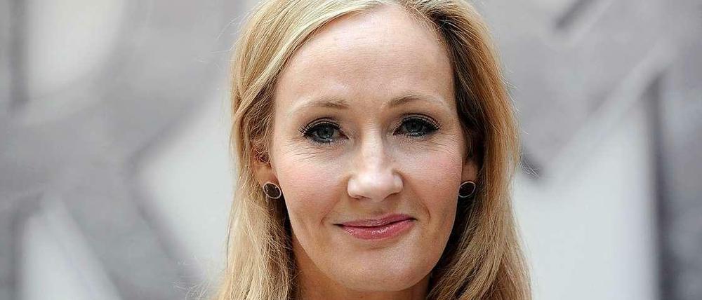 Die britische Schriftstellerin Joanne K. Rowling