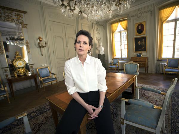 Sara Danius, schwedische Literaturwissenschaftlerin und ständige Sekretärin der schwedischen Jury für den Literaturnobelpreis