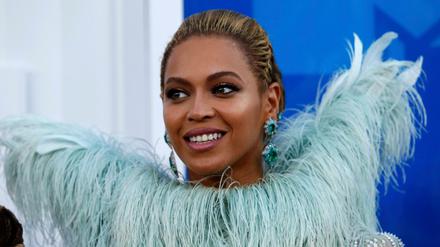 Im Federkleid: Beyoncé auf den MTV Video Music Awards in New York.