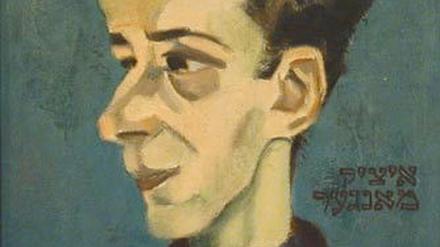 Mit der deutschen Literatur aufgewachsen. Itzik Manger, gemalt von Arthur Kolnik.
