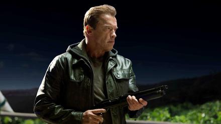Arnold Schwarzenegger in "Terminator".