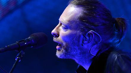 Schmerz der Einsamkeit. Thom Yorke, Sänger von Radiohead, hat die Konsonanten aus seiner Artikulation herausgewaschen. 