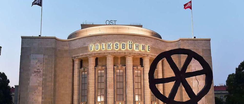 Die Volksbühne in Berlin.