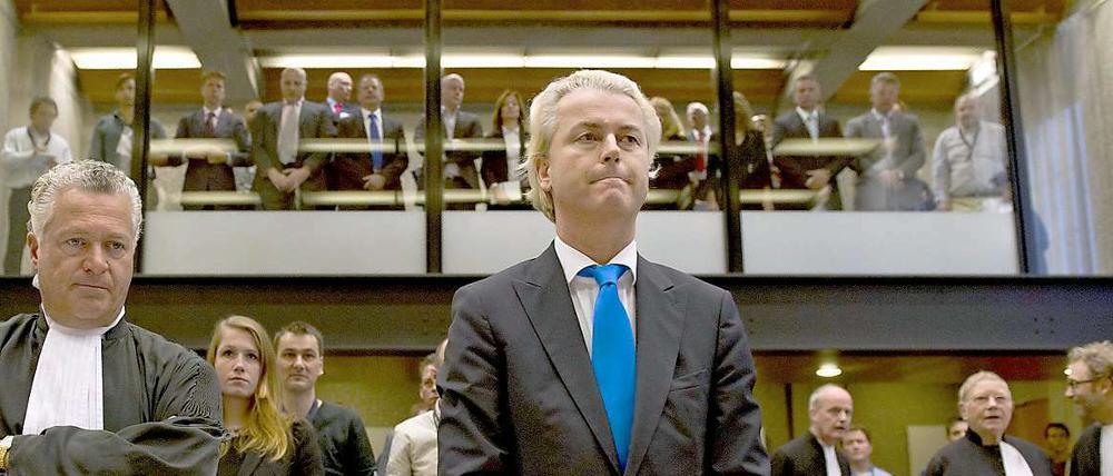 Der niederländische Rechtspopulist Geert Wilders wird wohl indirekt an der Regierung beteiligt. 
