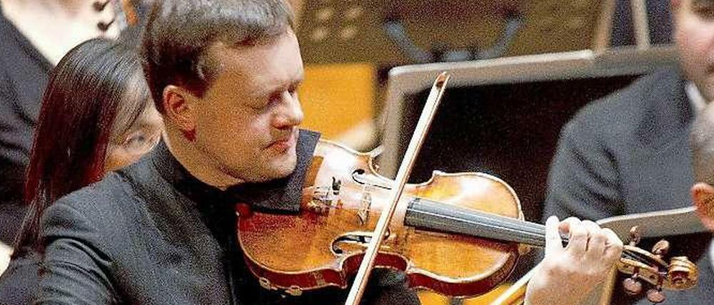 Meister mit Meisterstück: Frank Peter Zimmermann und seine Stradivari "Lady Inchiquin".