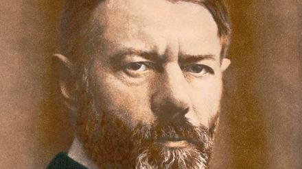 Max Weber, der große deutsche Soziologe.