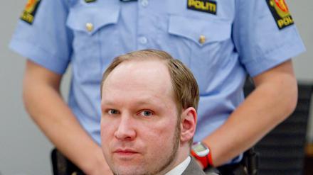 Anders Behring Breivik am 6. Juni 20112 im Gerichtssaal in Oslo. 