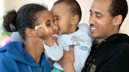 Neue Heimat? Geflohene äthiopische Familie in Aachen