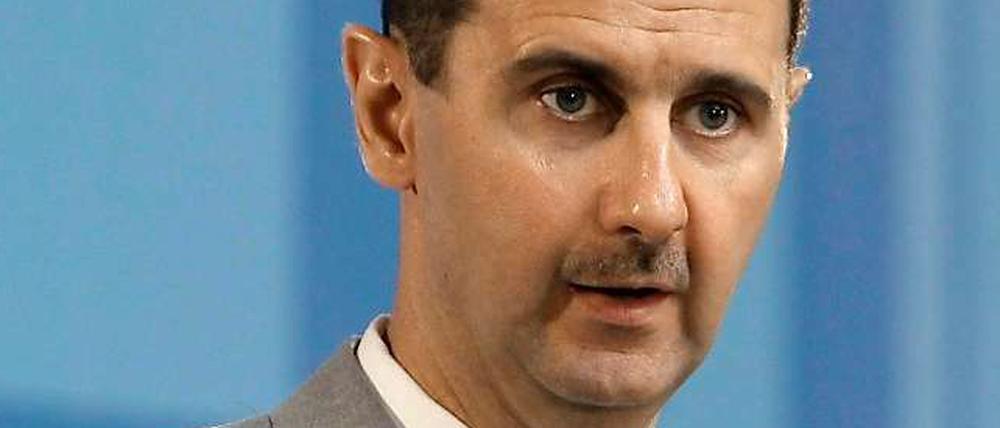 Baschar al-Assad: Er gehört zur Vergangenheit Syriens - nicht zur Zukunft.