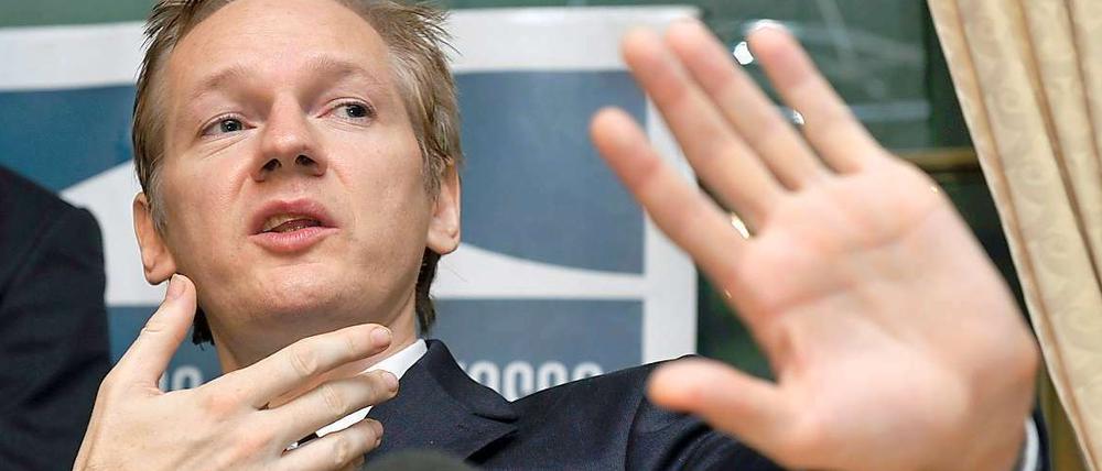 Umstritten: Wikileaks-Gründer Julian Assange.