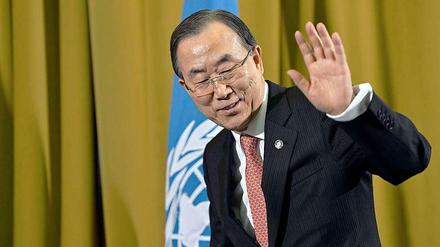 Ban Ki-moon, der Generalsekretär der Vereinten Nationen.