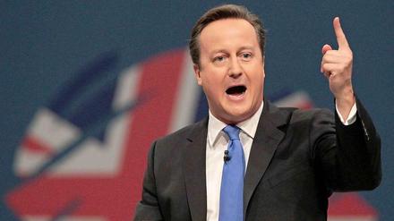 Der britische Premierminister David Cameron steht innenpolitisch unter Druck.