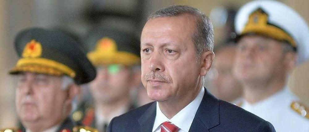 Noch Premier und aller Voraussicht nach bald Präsident der Türkei: Recep Tayyip Erdogan.
