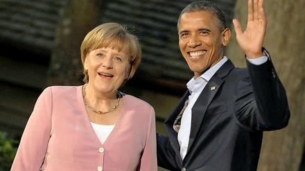 Merkel und Obama scheinen sich in wirtschaftlichen Fragen anzunähern.