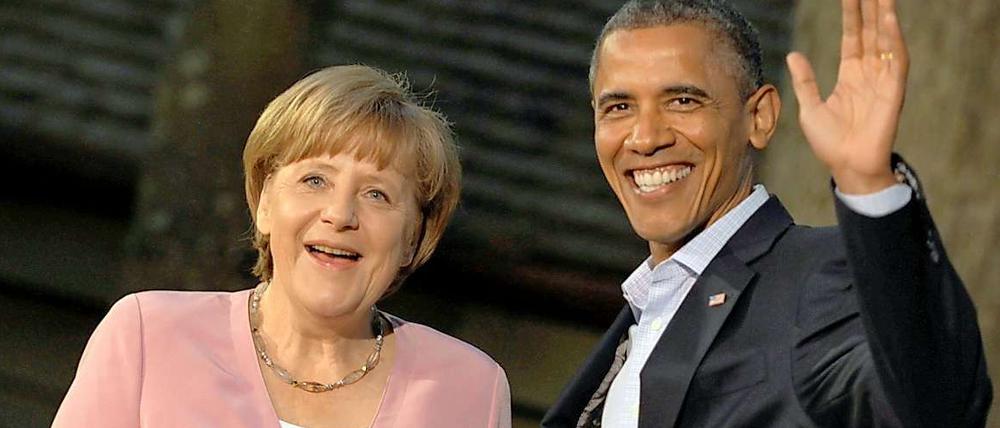 Merkel und Obama scheinen sich in wirtschaftlichen Fragen anzunähern.