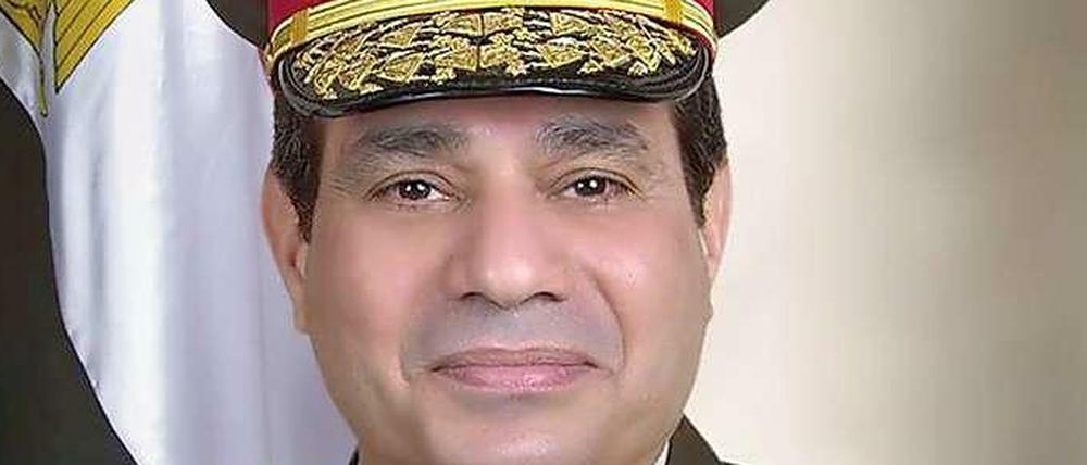 Fattah al Sissi, ägyptischer Präsidentschaftskandidat. 
