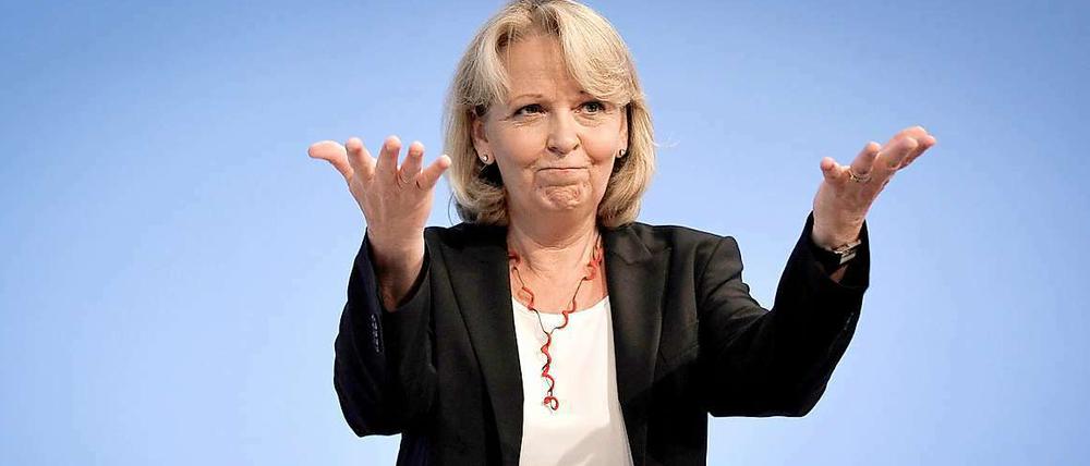Hannelore Kraft will Minierstpräsidentin in NRW bleiben.