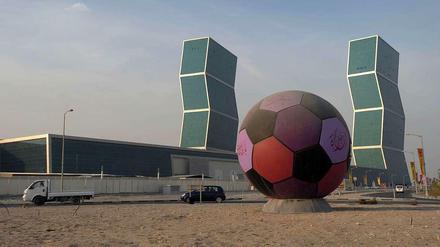 Keine runde Sache: die Fußball-WM in Katar.