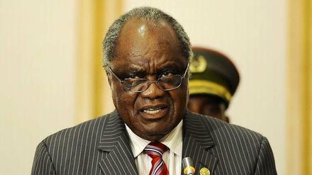 Ein farbloser Apparatschik: Namibias Staatschef Pohamba.