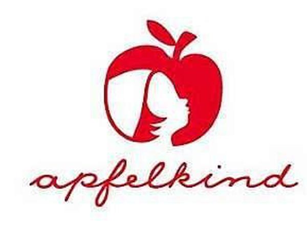 Der Zankapfel: Dieses Logo melde Christin Römer im Mai 2011 gemeinsam mit ihrer Marke "Apfelkind" beim deutschen Patent- und Markenamt an. Der US-Konzern Apple legte Widerspruch ein.