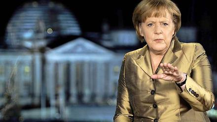 Angela Merkel muss ihr Partei, die CDU, auf ein schwieriges Jahr vorbereiten.