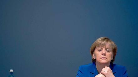 Kanzlerin Angela Merkel: Blanko-Scheck fürs Blanko-Programm