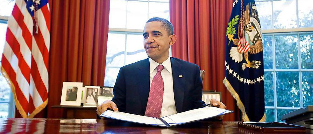 US-Präsident Barack Obama: Der Wahlkampf ist ein anderer als 2008.