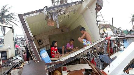 Nach dem Taifun Hayan auf den Philippinen.