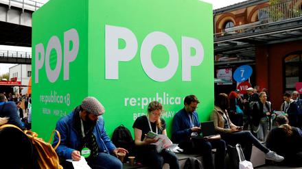 Pop - das Motto der re:publica 2018.