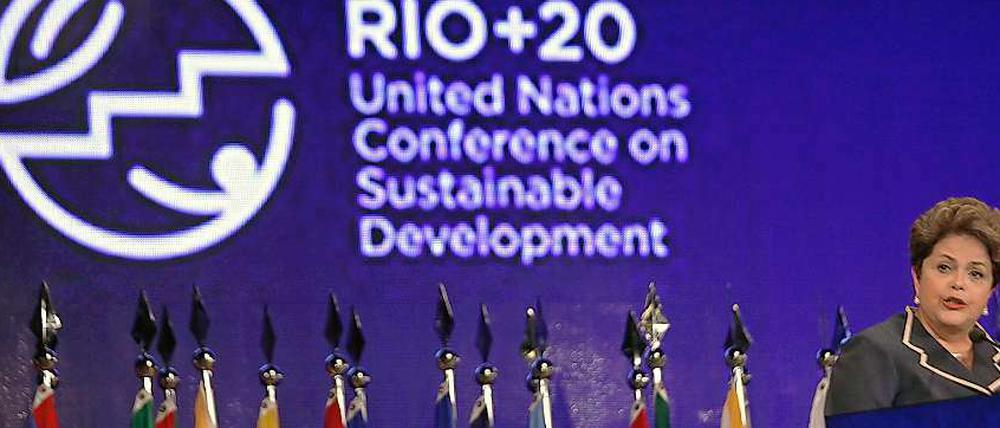 Das Gastgeberland Brasilien wollte Rio+20 als Geburtstagsparty feiern.