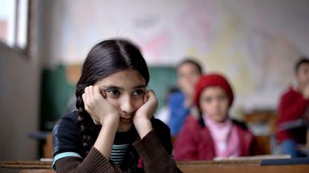 Warum? Ein syrisches Mädchen im größten bulgarischen Flüchtlingscamp in Harmanli.