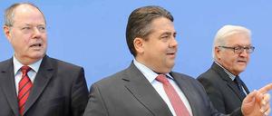 Noch ist nicht klar, wer der drei Kanzlerkandidat der SPD wird.