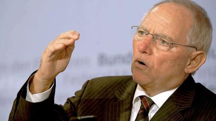 Wolfgang Schäuble ist seit 2009 Bundesfinanzminister. Zuvor war der CDU-Politiker Innenminister.