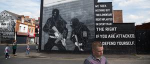 UVF-Mural in East Belfast.