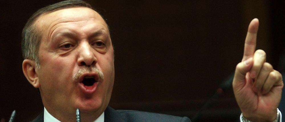 Erdogan übte scharfe Kritik an der Gesetzesverabschiedung.
