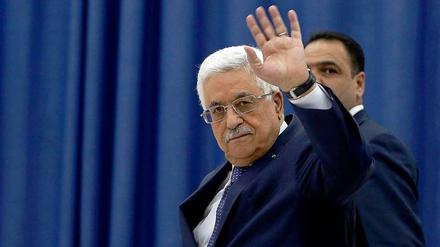Palästinenserpräsident Mahmud Abbas.