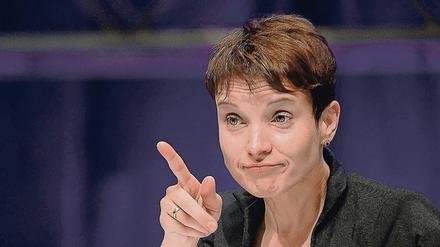 Frauke Petry ist als Spitzenkandidatin für die AfD schon gesetzt.