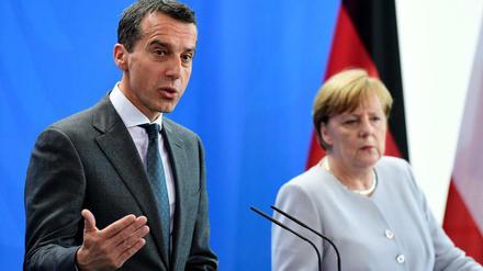 Österreichs neuer Kanzler Kern will bei Grenzkontrollen "absolut behutsam" vorgehen.