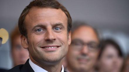 Frankreichs Wirtschaftsminister Emmanuel Macron schlägt Finanztransfers zwischen armen und reichen Euro-Staaten vor.