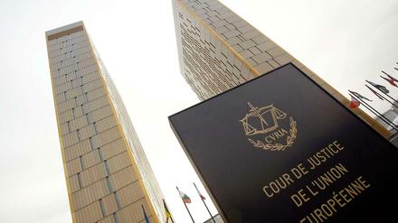 Blick auf den Europäischen Gerichtshof in Luxemburg.
