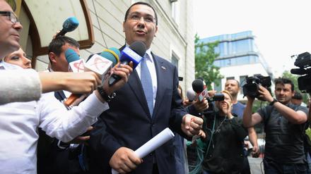 Schwere Vorwürfe erheben die Ermittler gegen Premier Victor Ponta.