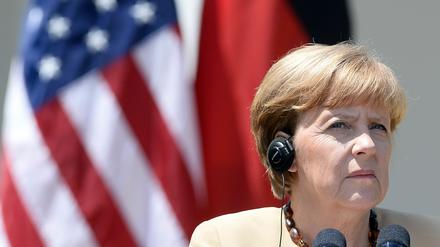 Angela Merkel (CDU) und die NSA-Affäre