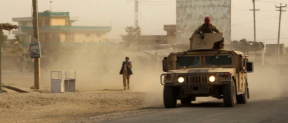 Afghanische Sicherheitskräfte vor wenigen Tagen in Kunduz.
