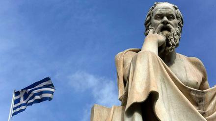 Da hätte auch Sokrates nicht weiter gewusst: Die Regierung in Griechenland zeigt sich nach Angaben der EU-Kommission zu unkooperativ.