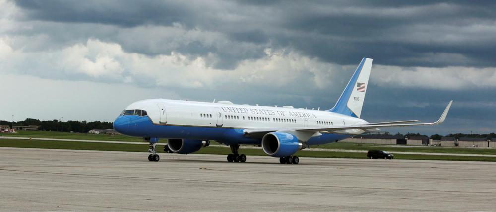 Air Force One mit US-Präsident Barack Obama auf Joint Base Andrews. (Archivbild)