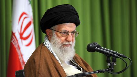 Irans oberster Führer Ajatollah Ali Chamenei im Oktober 2017. 