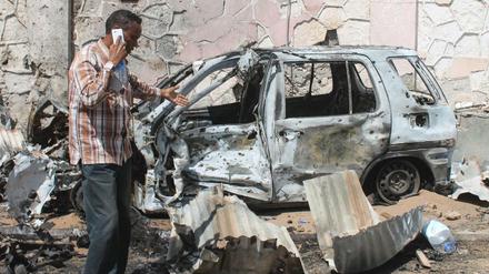 Ein Anschlag der Terrorgruppe Al-Shabaab vom Dezember 2014. Die Islamisten haben Somalia zu einem Failed State gebombt. Nun sollen ihre Kämpfer der Gewalt abschwören.